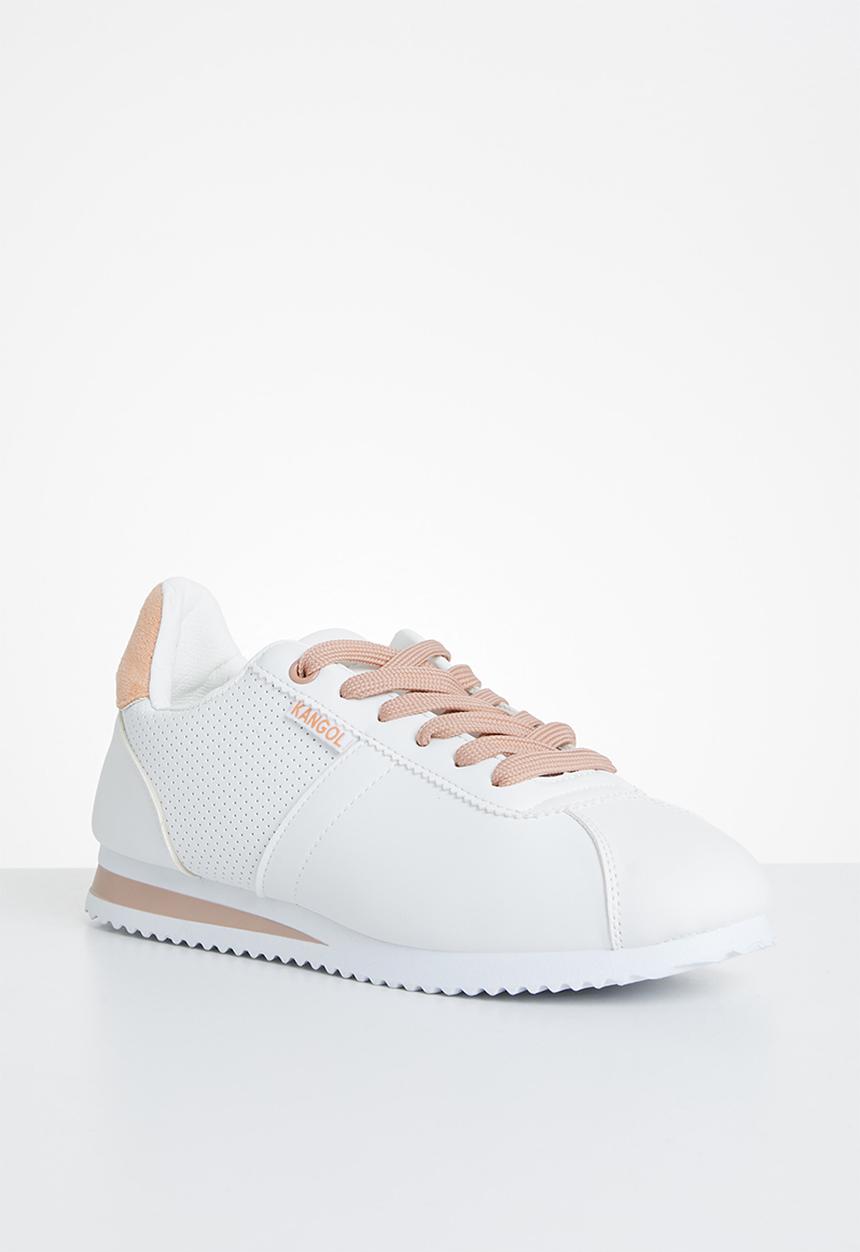 KANGOL - Prasa sneaker - white & pink