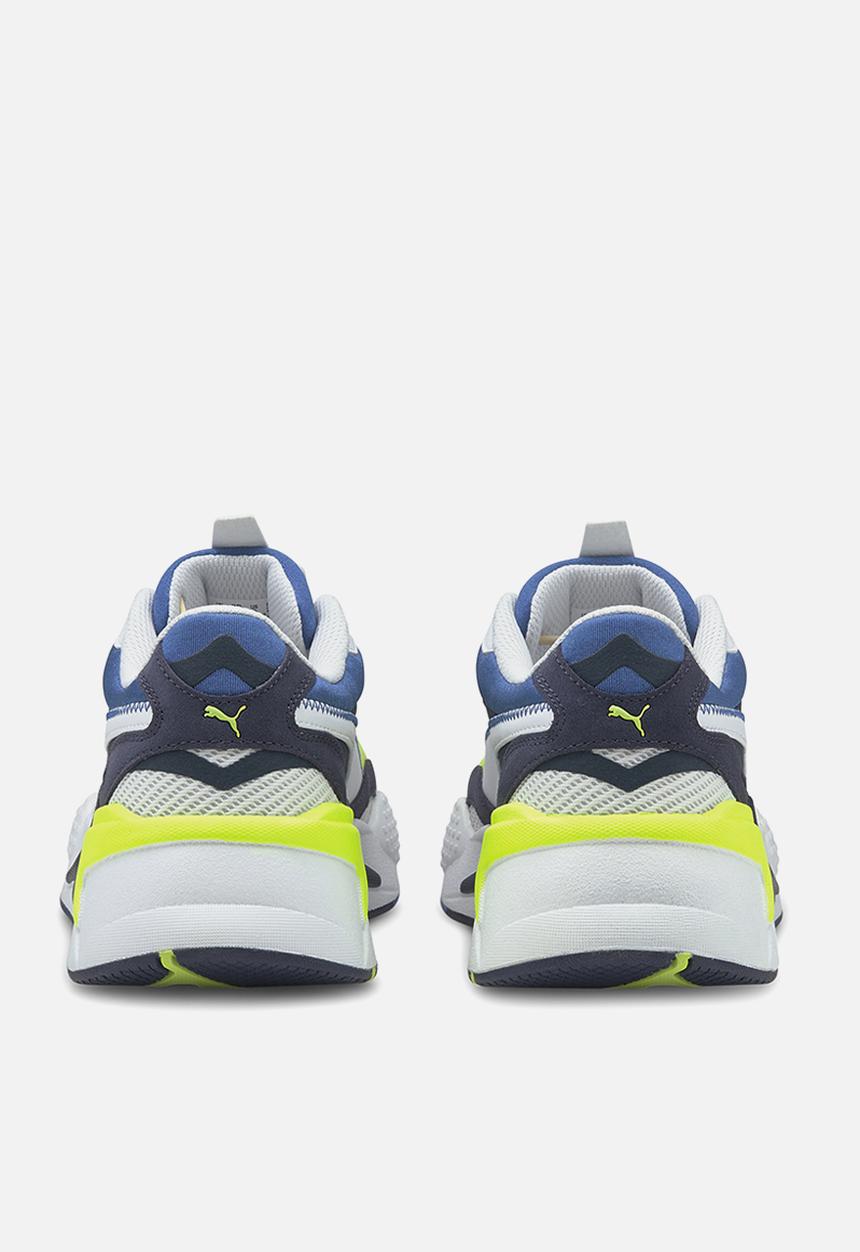 PUMA - Rs-x³ twill airmesh - puma white-peacoat