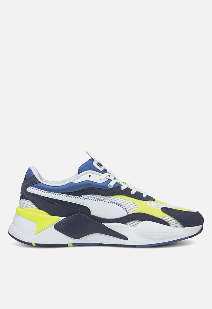 PUMA - Rs-x³ twill airmesh - puma white-peacoat
