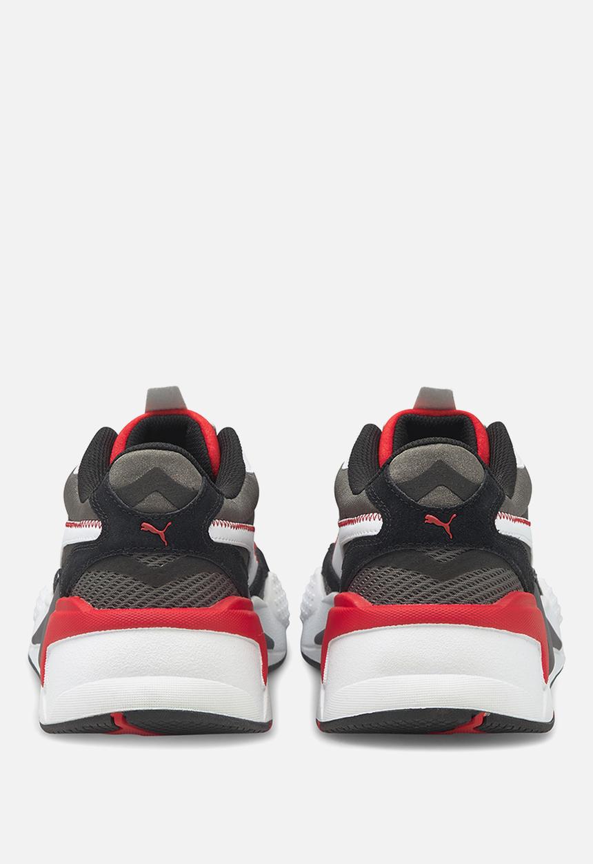 PUMA - Rs-x³ twill airmesh - castlerock-poppy red