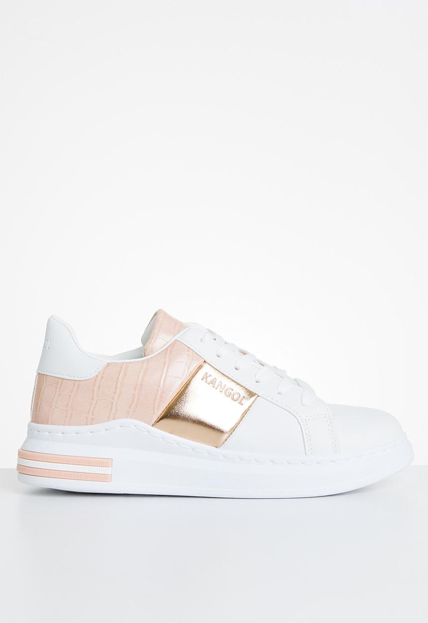 KANGOL - Stella sneaker - white & pink