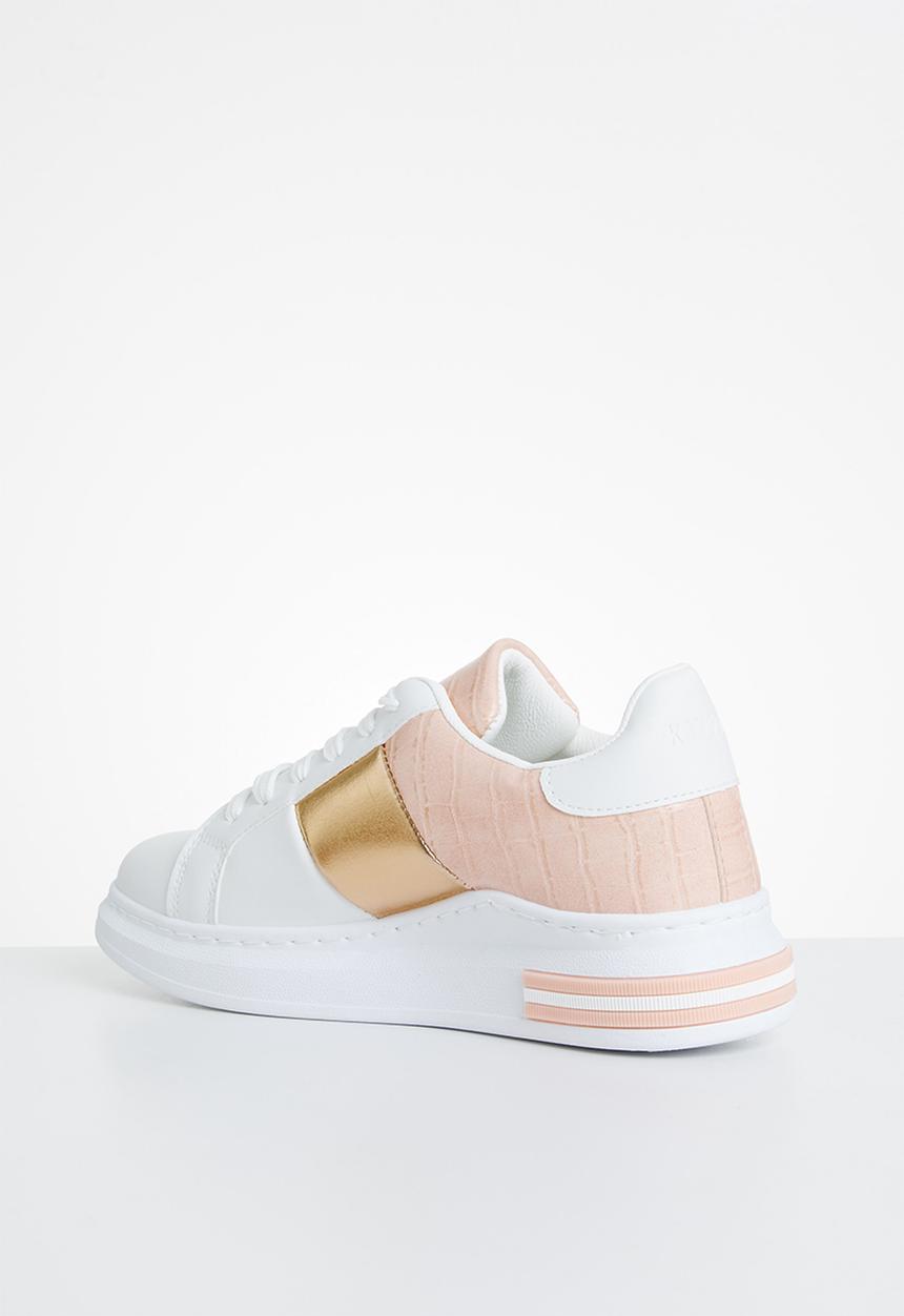 KANGOL - Stella sneaker - white & pink