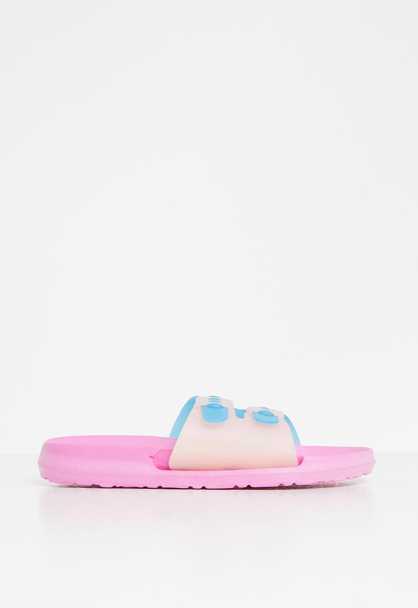 Pop Candy - Girls double buckle sandal - pink
