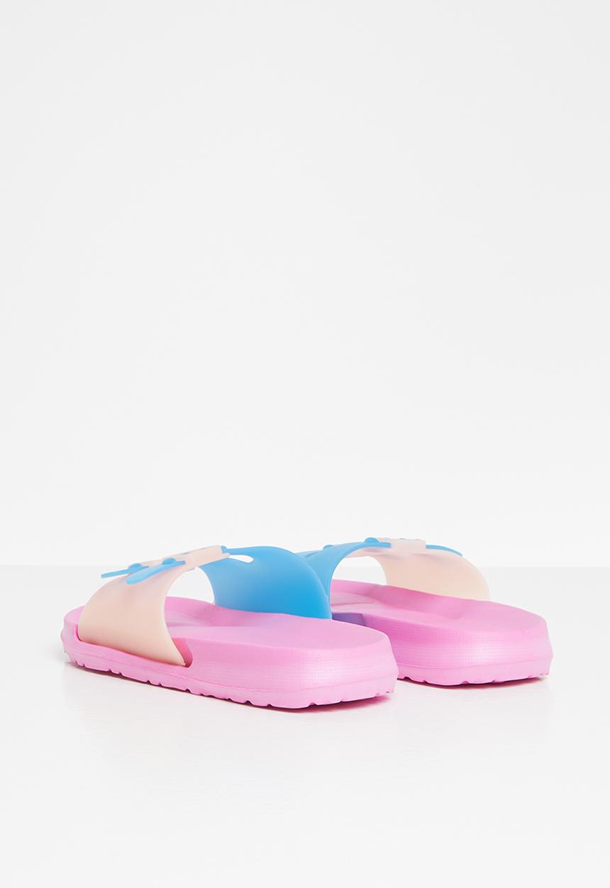Pop Candy - Girls double buckle sandal - pink