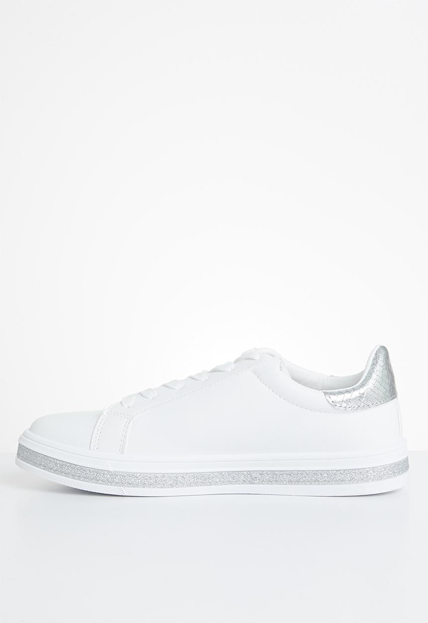 KANGOL - Kozi sneaker - white & silver