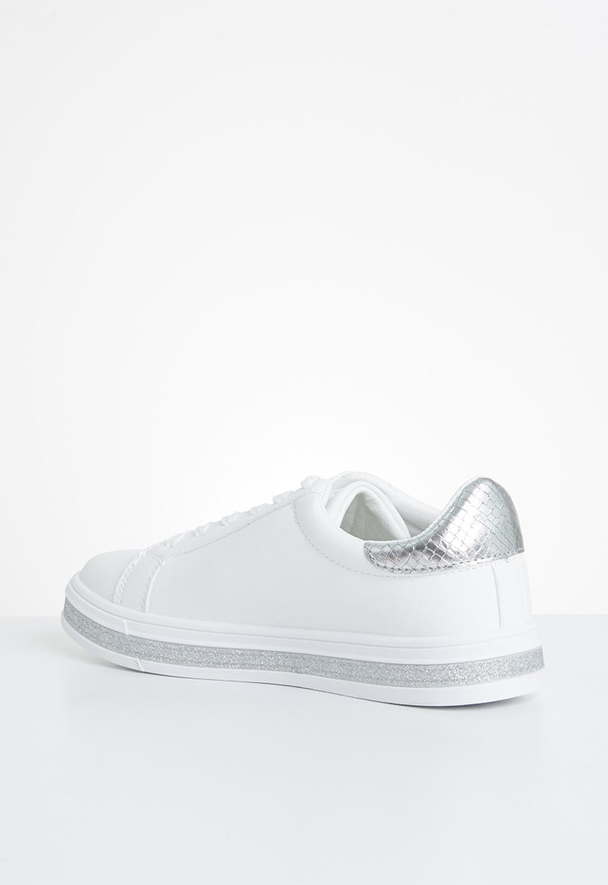KANGOL - Kozi sneaker - white & silver