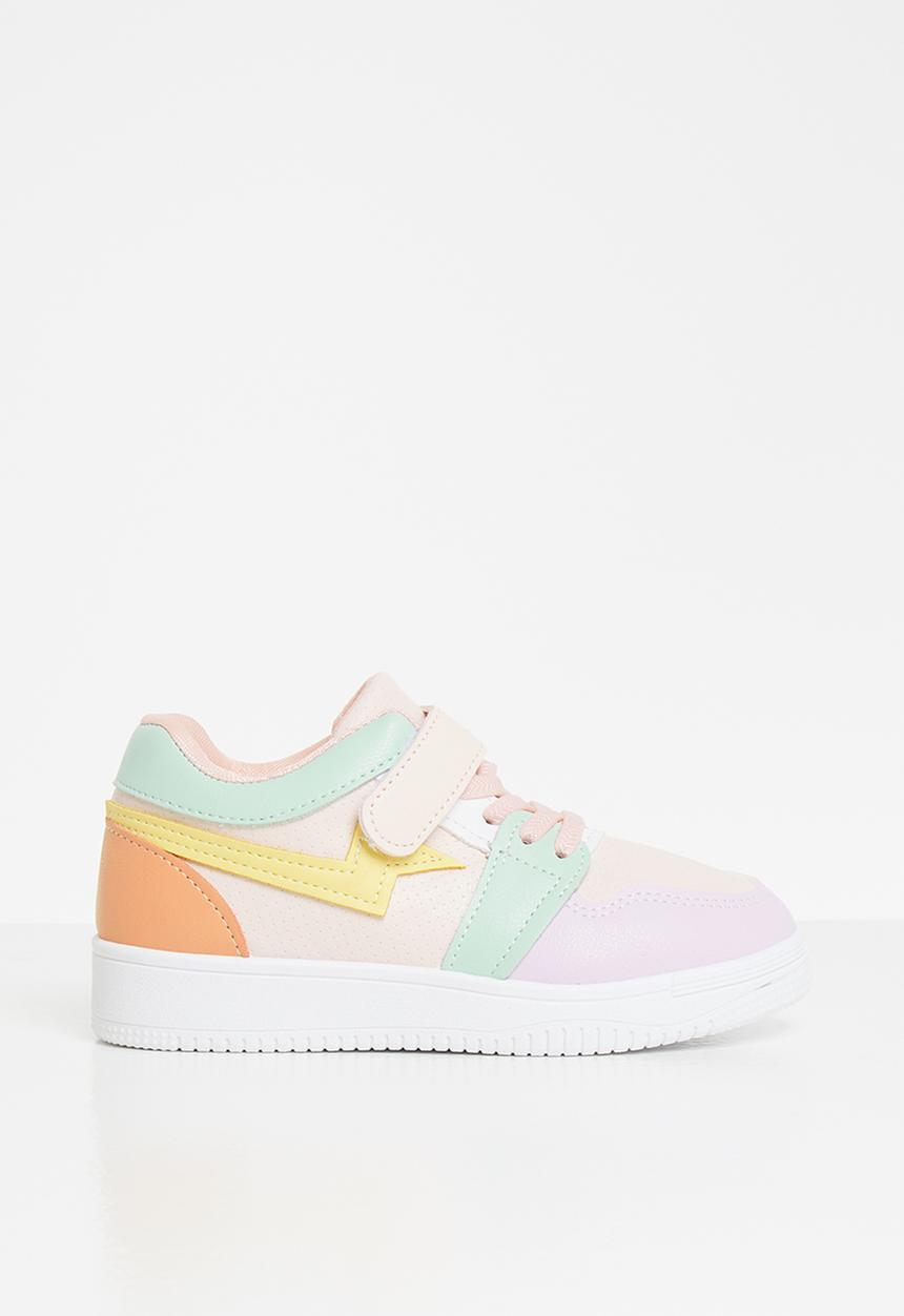 Pop Candy - Girls colour block sneaker - multi
