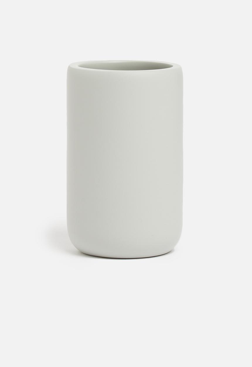 Sixth Floor - Otto polyresin tumbler - grey