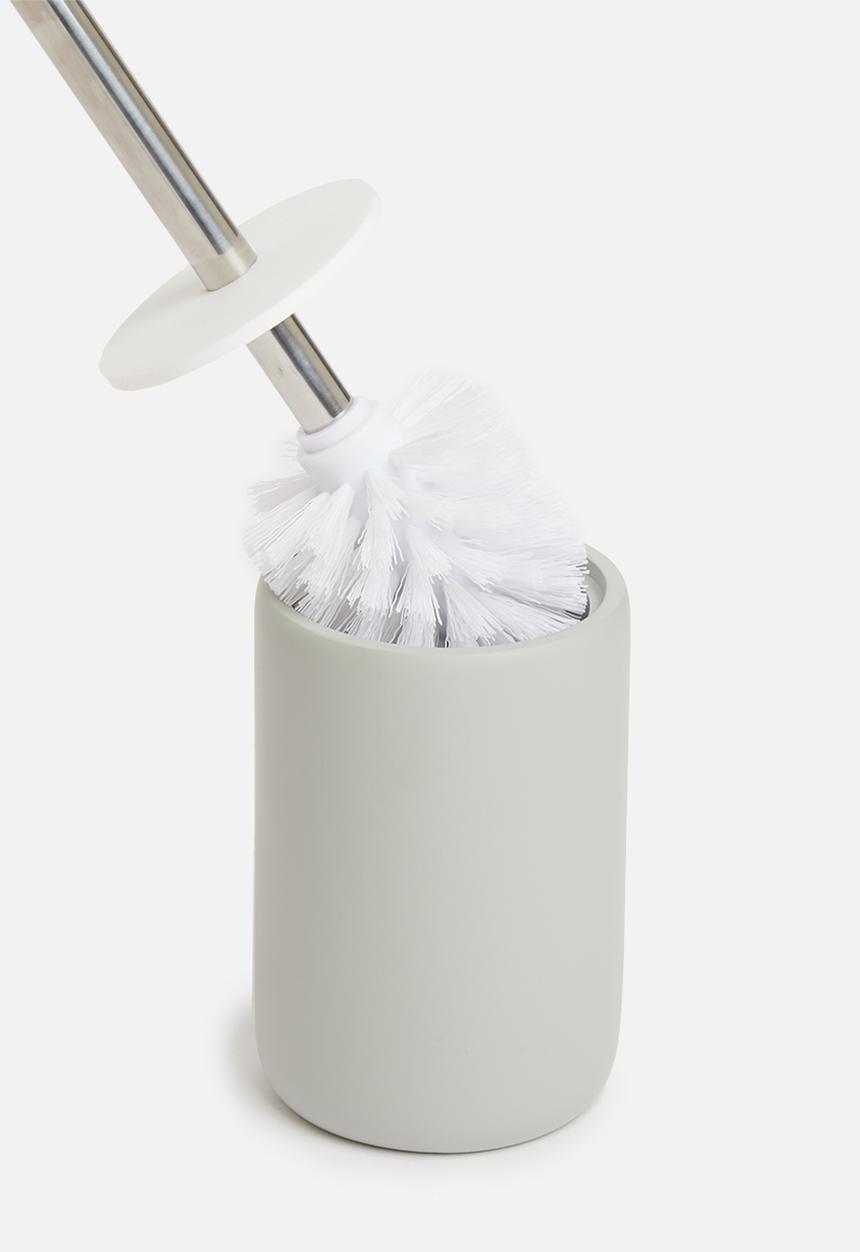 Sixth Floor - Otto polyresin toilet brush - grey