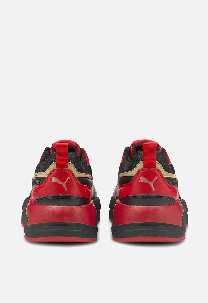 PUMA - X-ray 2 square - high risk red-puma black-puma team gold
