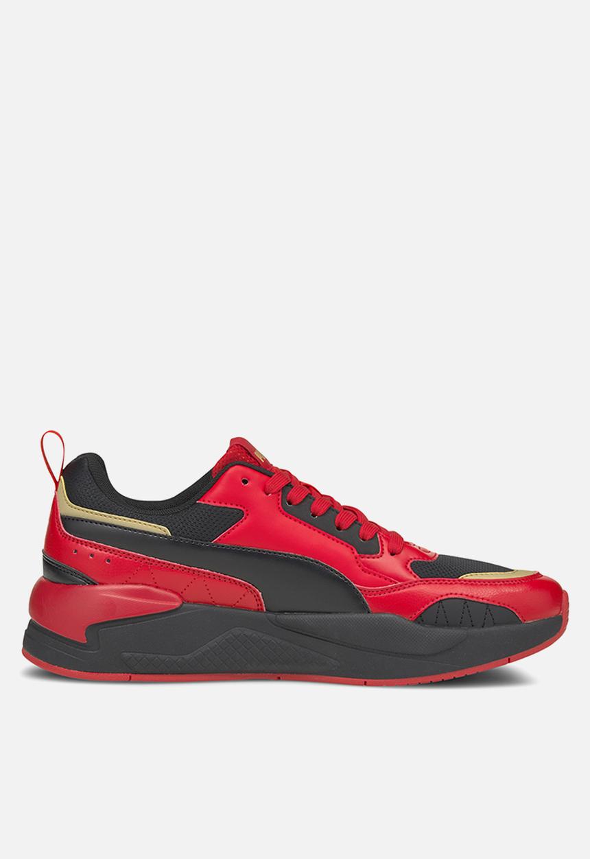 PUMA - X-ray 2 square - high risk red-puma black-puma team gold