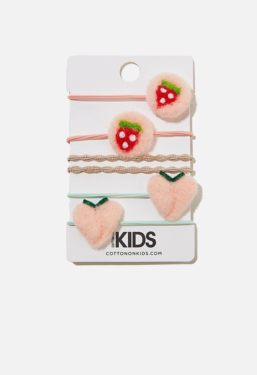 Cotton On - Hannah hair ties - pink 