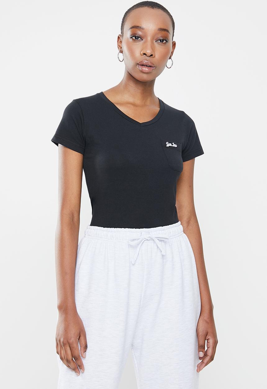 Aca Joe - Aca joe v neck T-shirt - black