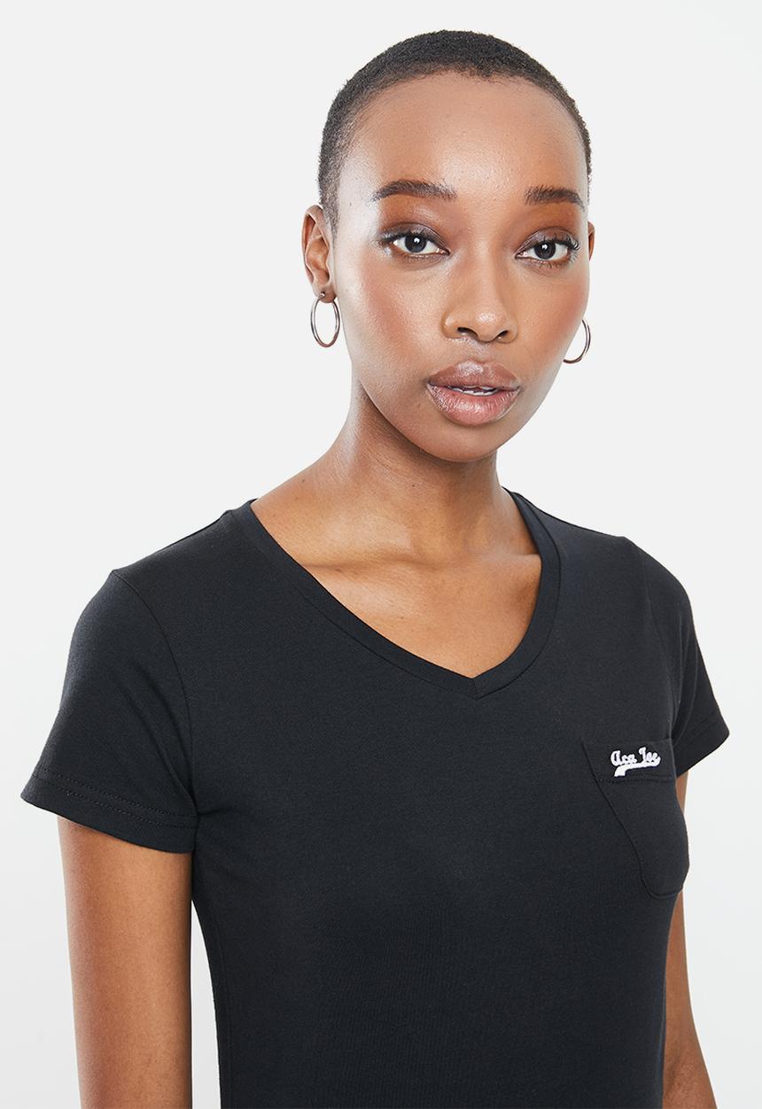 Aca Joe - Aca joe v neck T-shirt - black