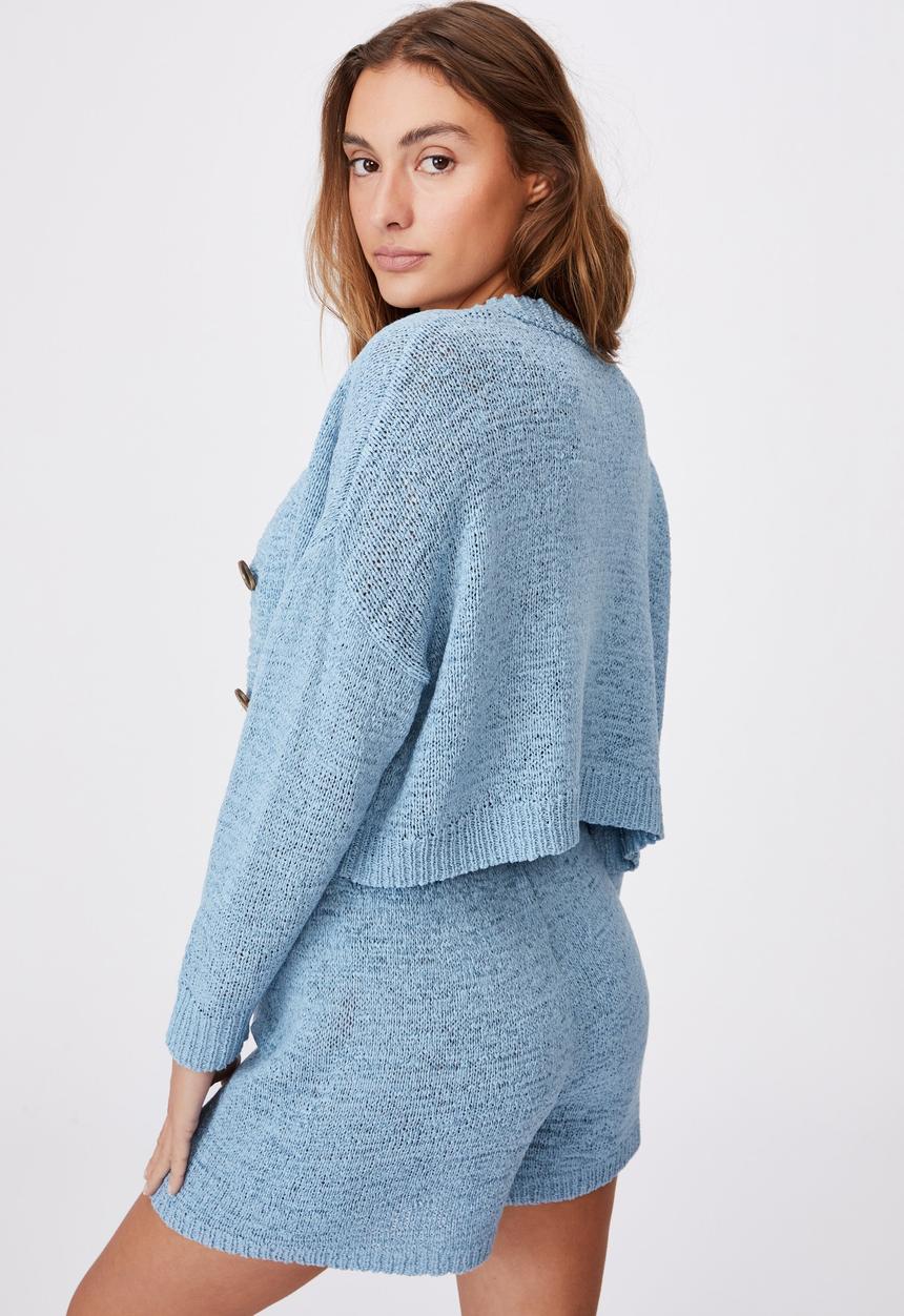 Cotton On - Summer lounge cardigan - glacier blue