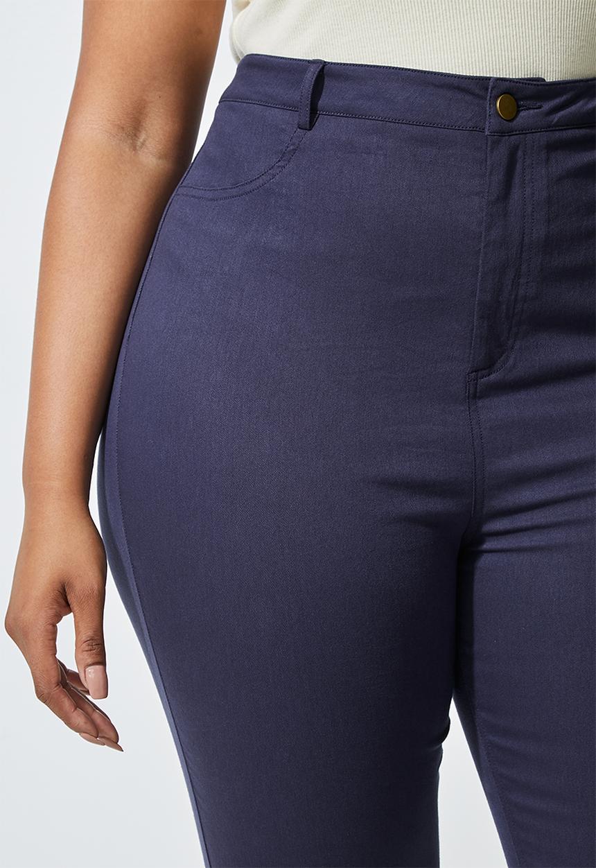 Superbalist - Stretch twill trousers - navy
