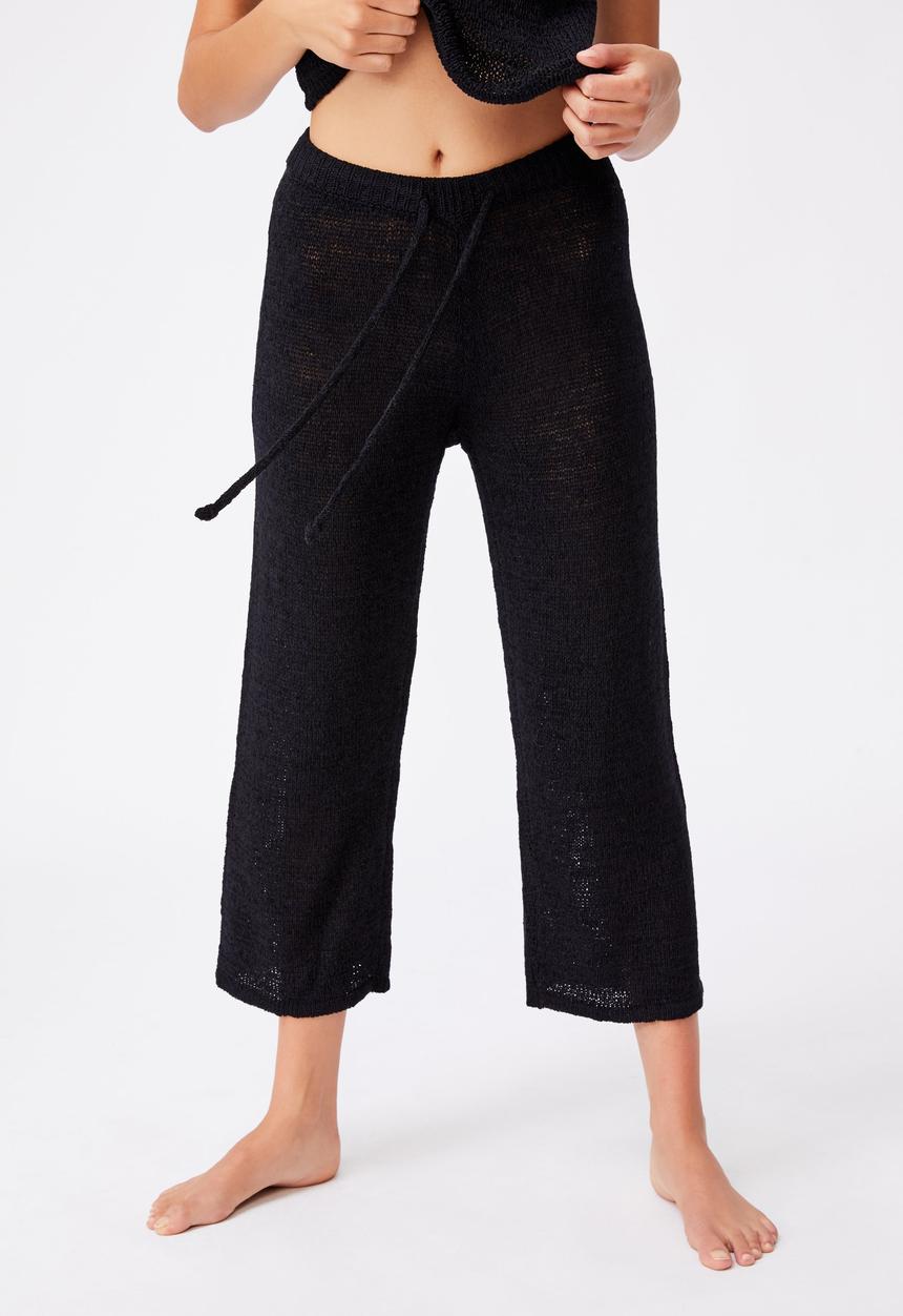 Cotton On - Summer lounge pant - black