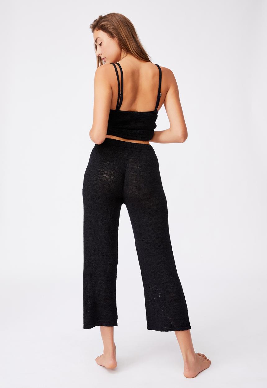 Cotton On - Summer lounge pant - black