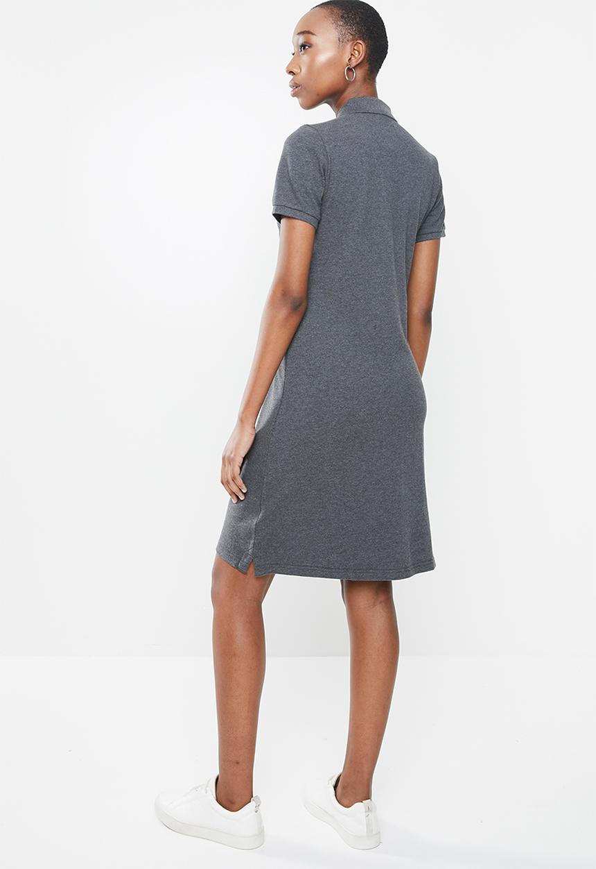 Aca Joe - Aca joe big logo golf dress - charcoal