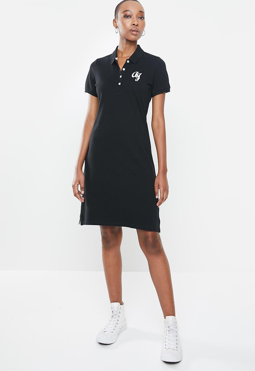 Aca Joe - Aca joe big logo golf dress - black