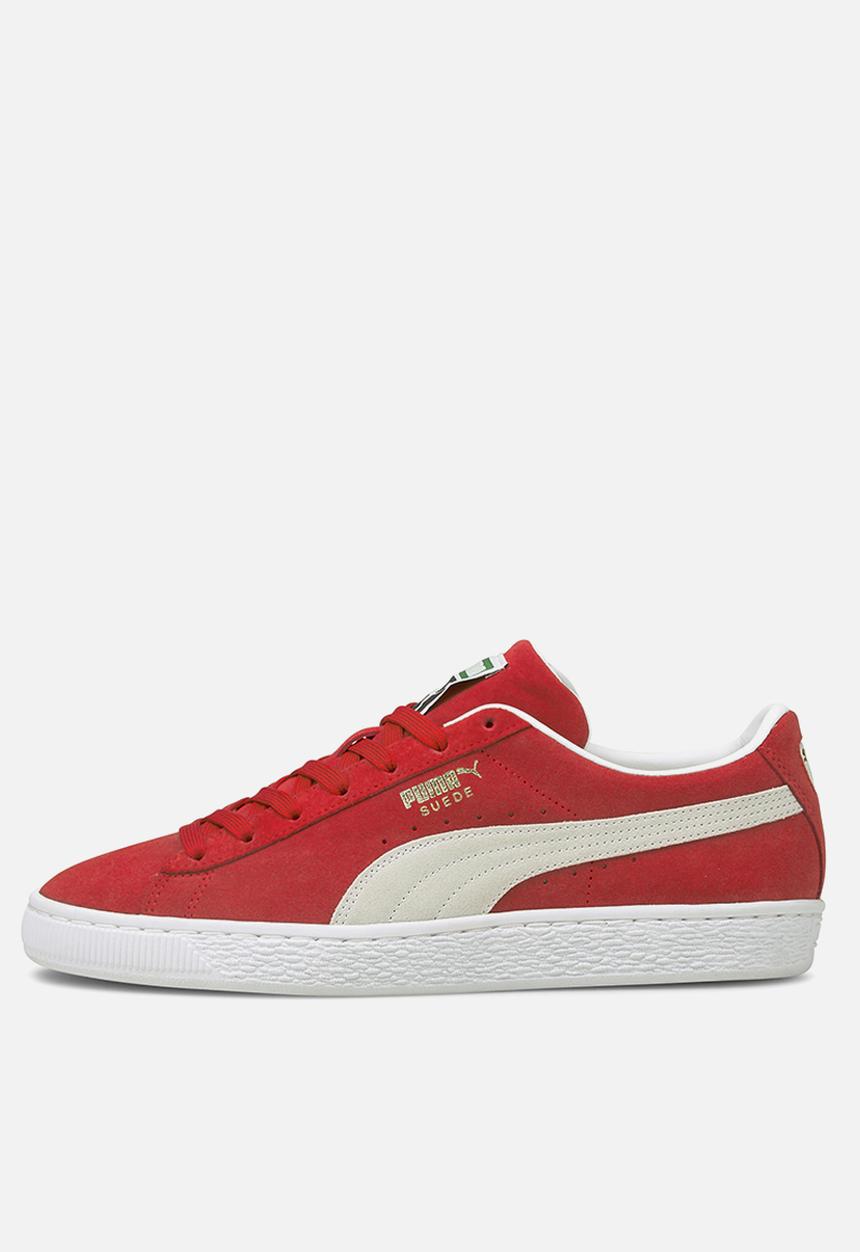 PUMA - Suede classic xxi - high risk red-puma white