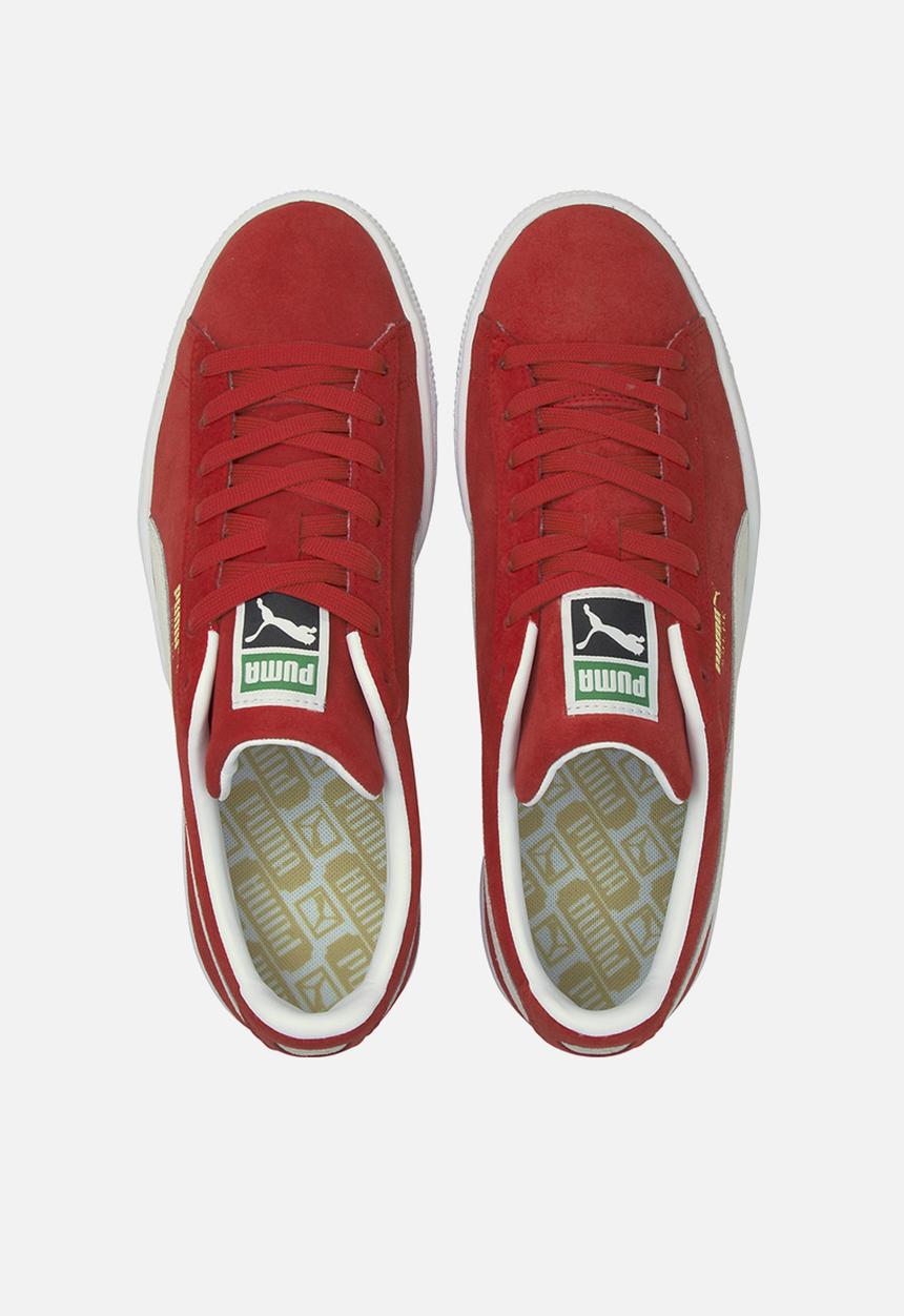 PUMA - Suede classic xxi - high risk red-puma white