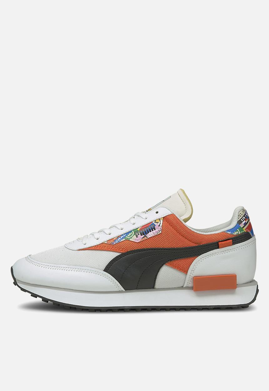 PUMA - Future rider intl game - puma white - tigerlily