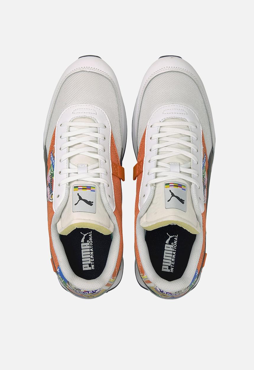 PUMA - Future rider intl game - puma white - tigerlily
