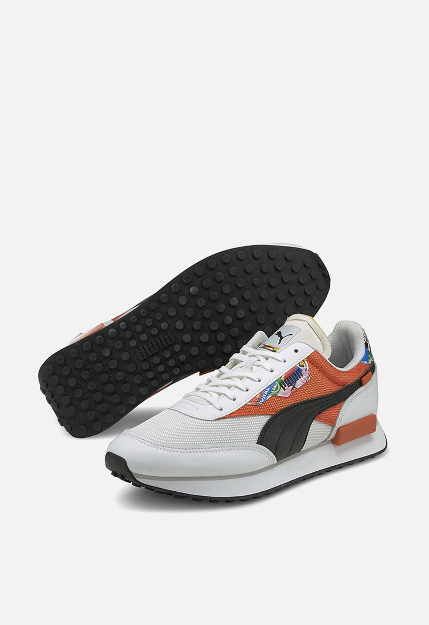 PUMA - Future rider intl game - puma white - tigerlily