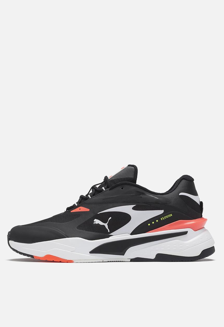 PUMA - Rs-fast tech - puma black-puma white-fiery coral