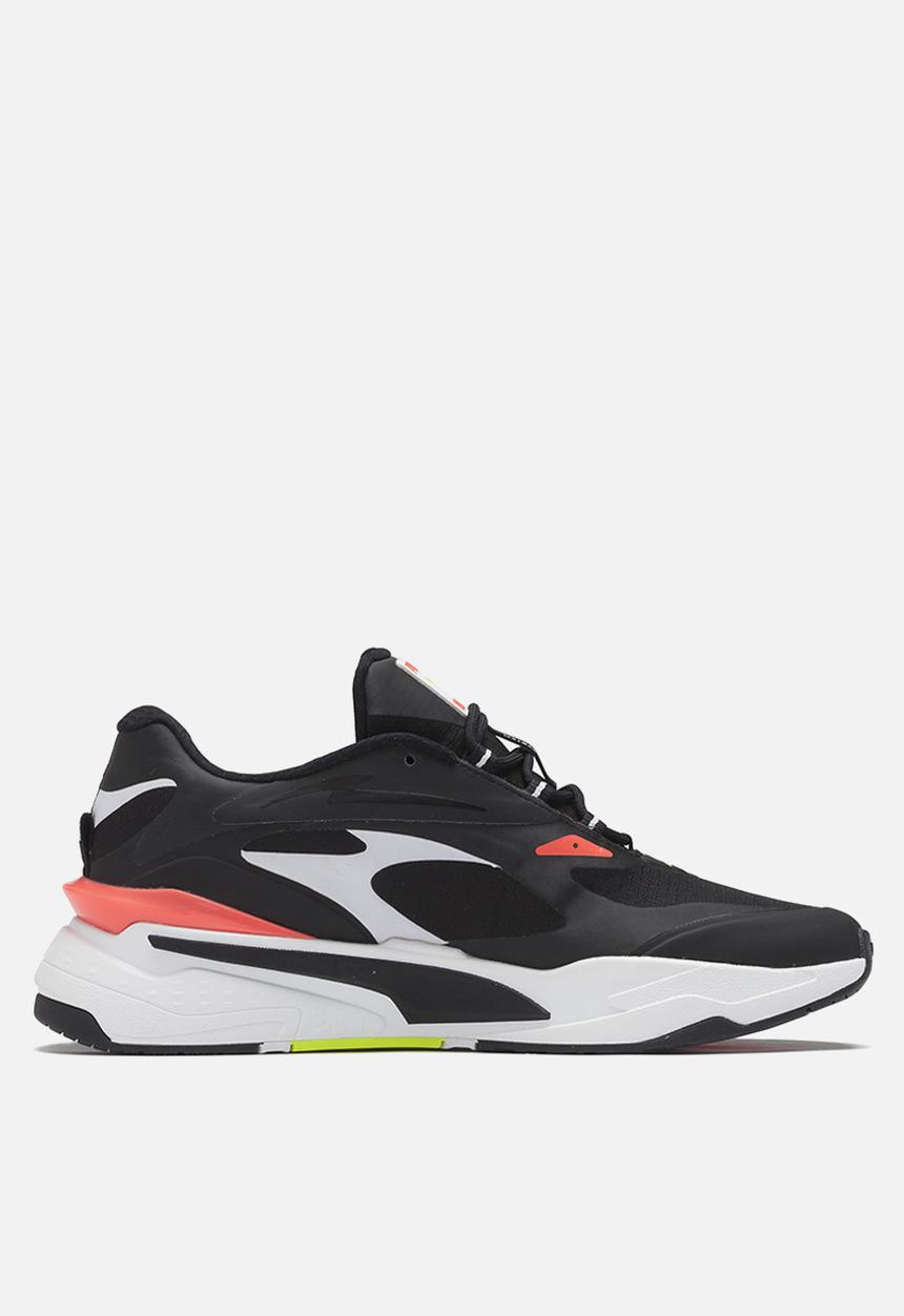 PUMA - Rs-fast tech - puma black-puma white-fiery coral