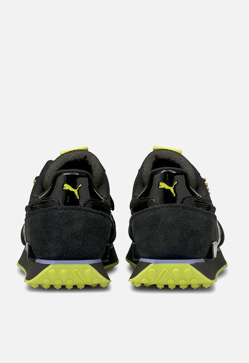 PUMA - Future rider dd wn's - puma black-nrgy yellow