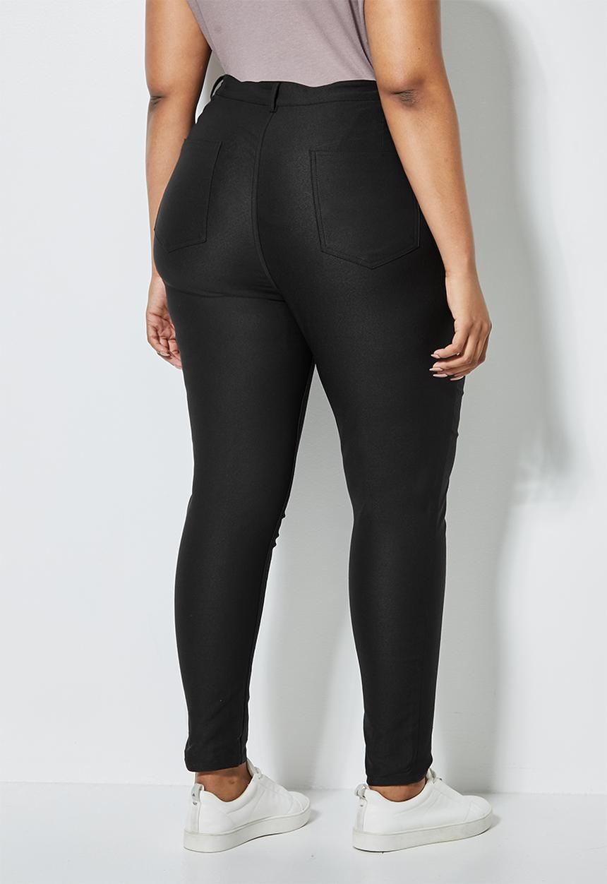 Superbalist - Stretch twill trousers(plus) - black