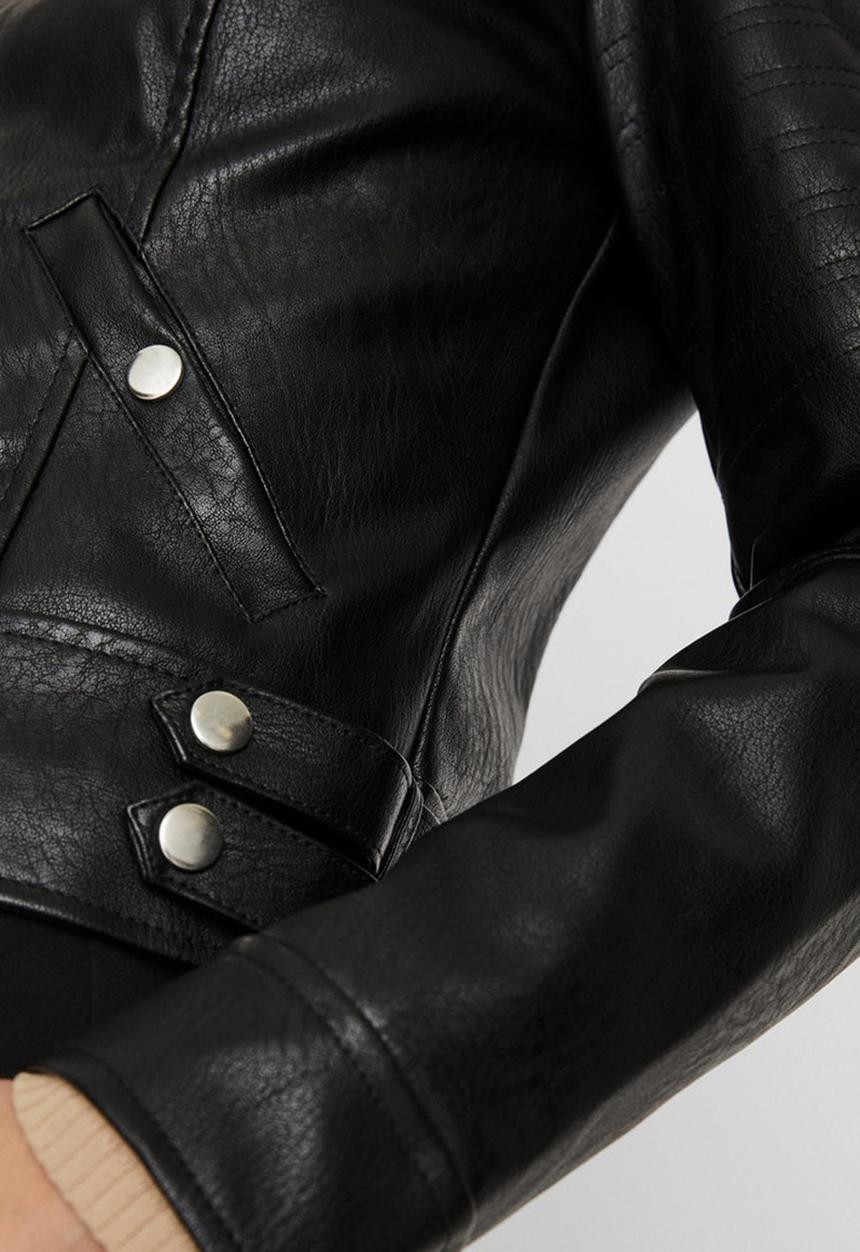 Vero Moda - Love short coated jacket - black