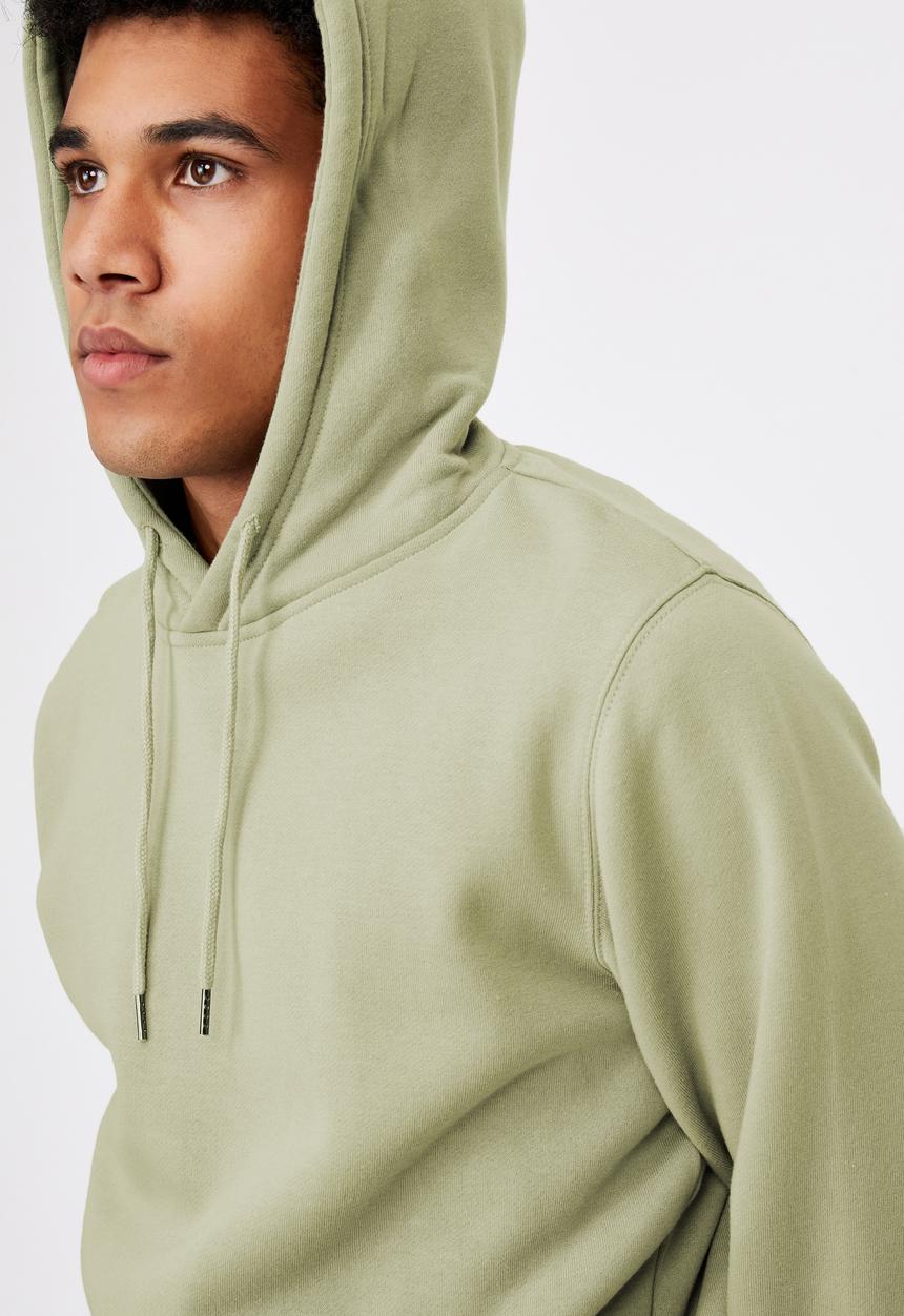 Factorie - Basic hoodie - sage