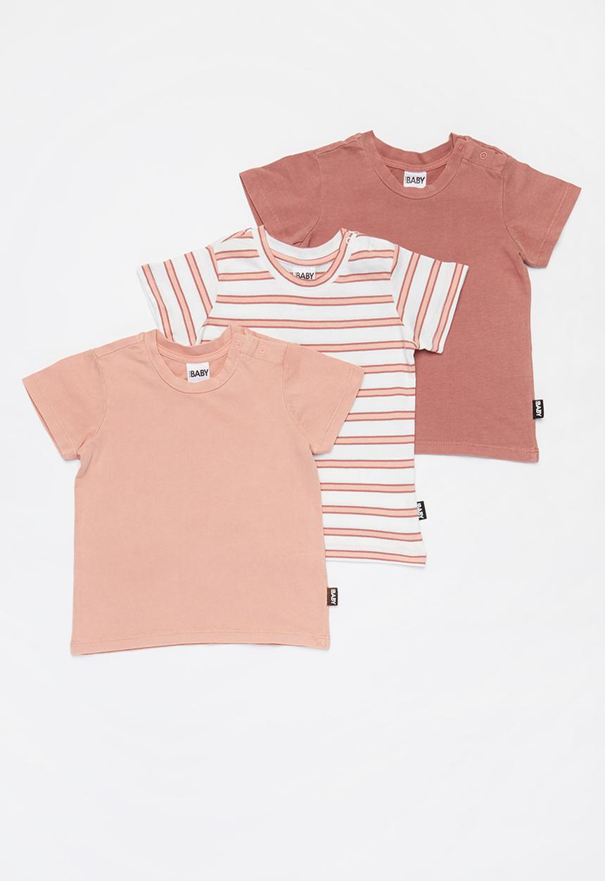 Cotton On - 3 Pack Jamie short sleeve tee - multi