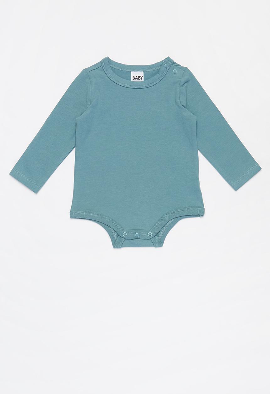 Cotton On - 3 Pack long sleeve bubbysuit - blue 