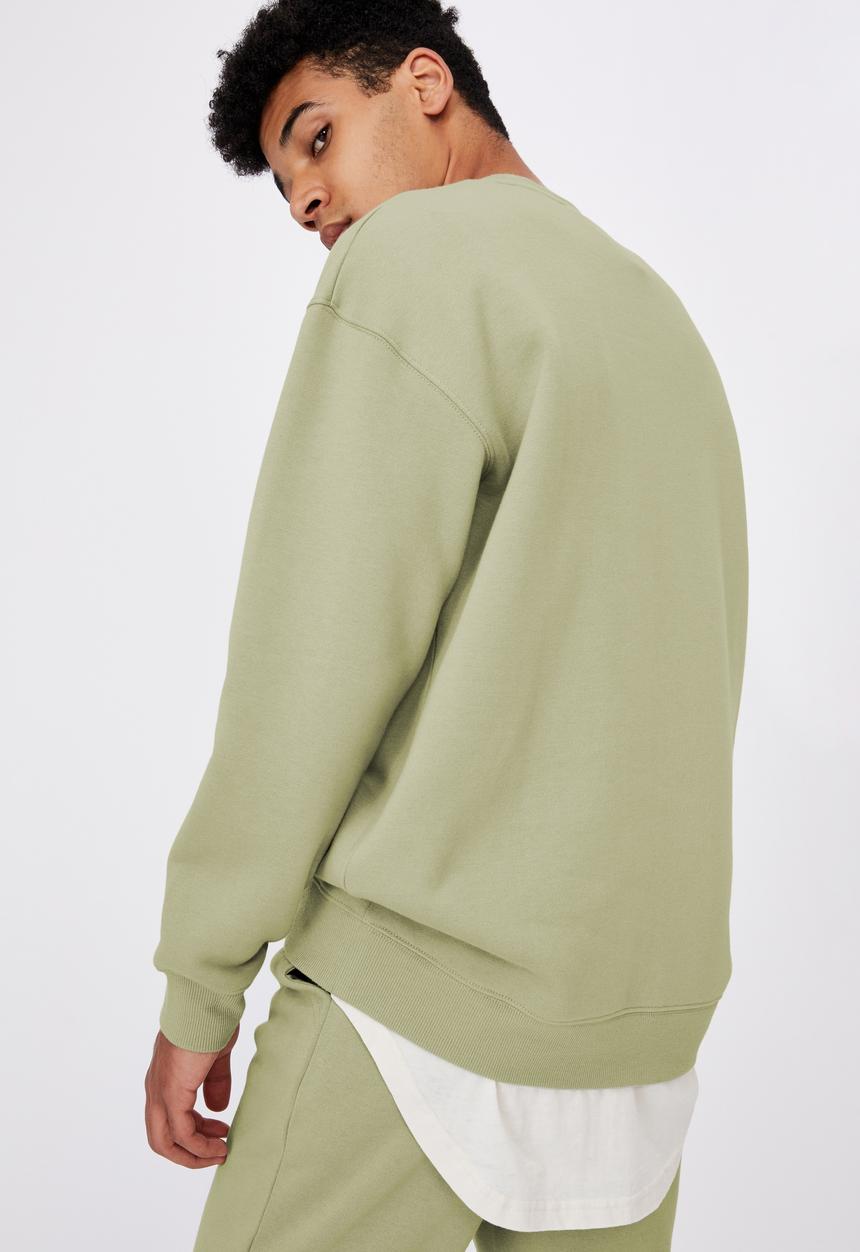 Factorie - Oversized crew - sage