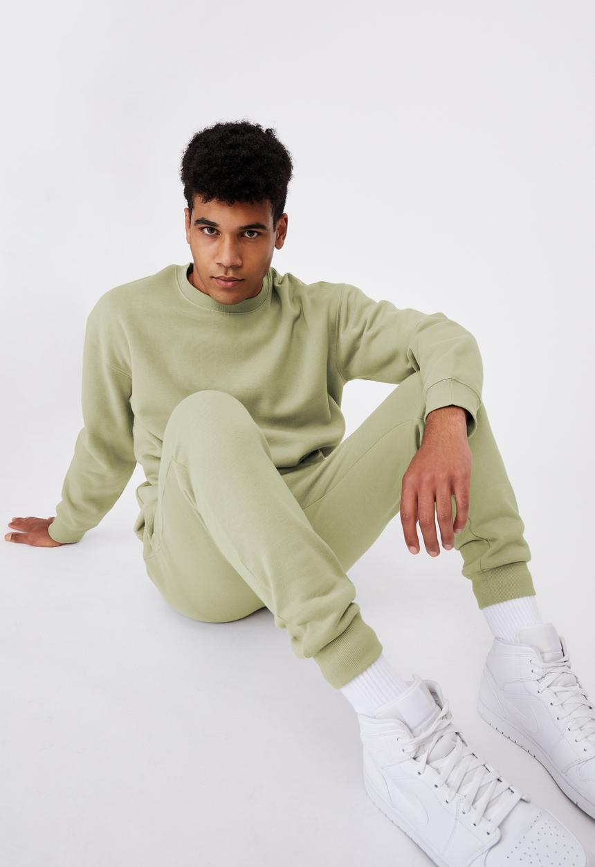 Factorie - Oversized crew - sage