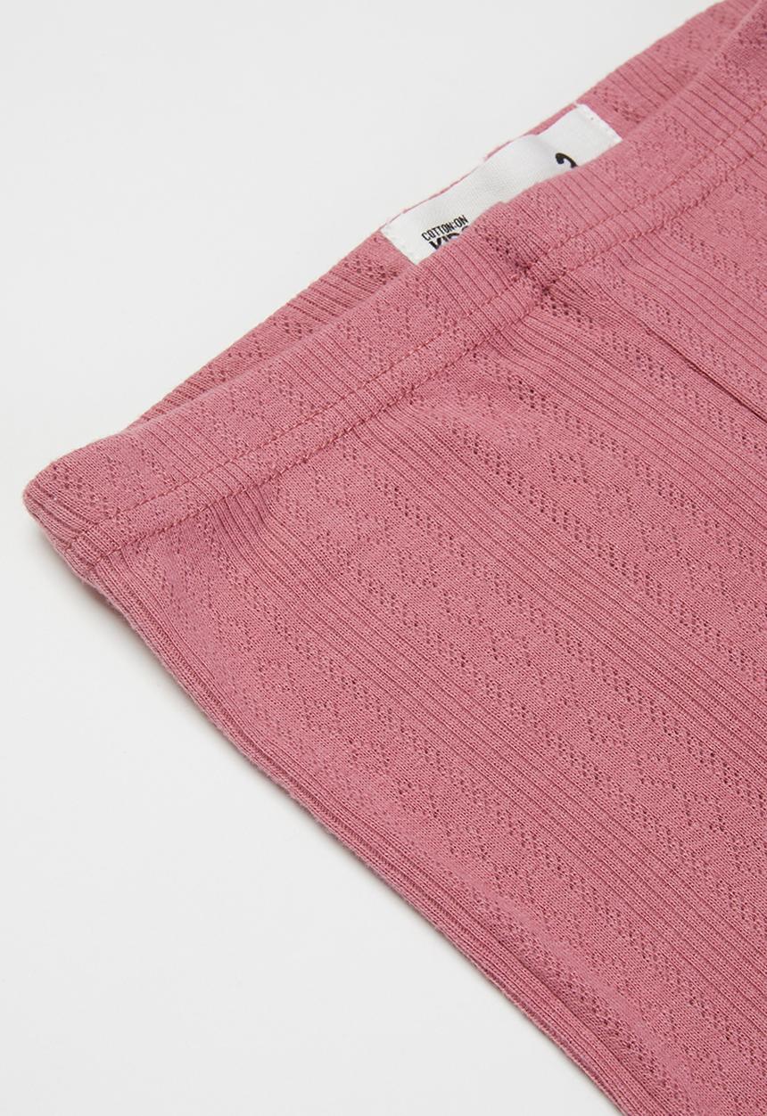 Cotton On - Huggie tights multipack - pink & purple 