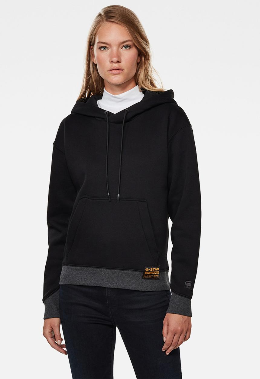 G-STAR - Premium core hoodie - black