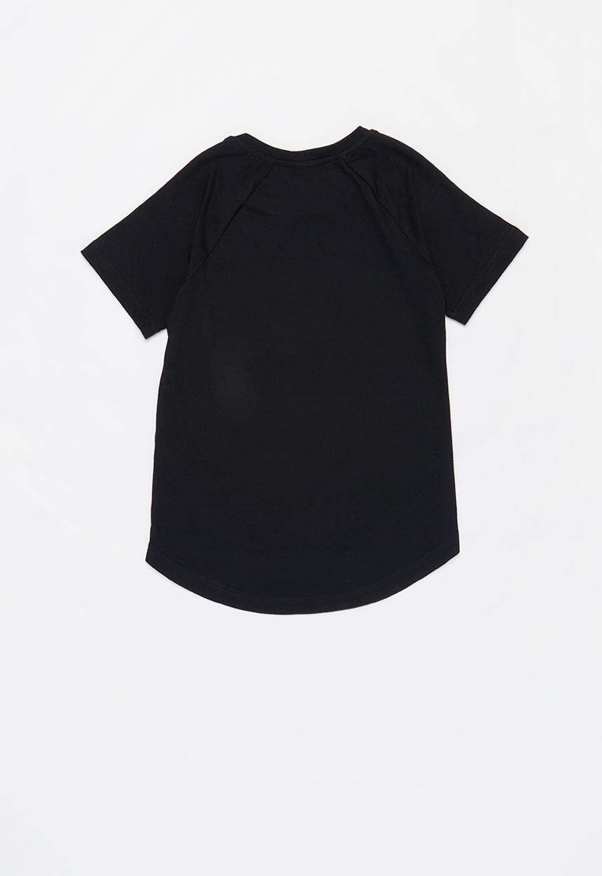 Rebel Republic - Boys styled short sleeve top - black