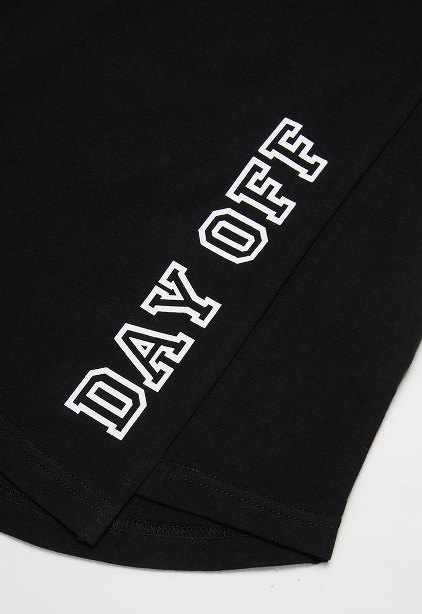 Rebel Republic - Boys styled short sleeve top - black
