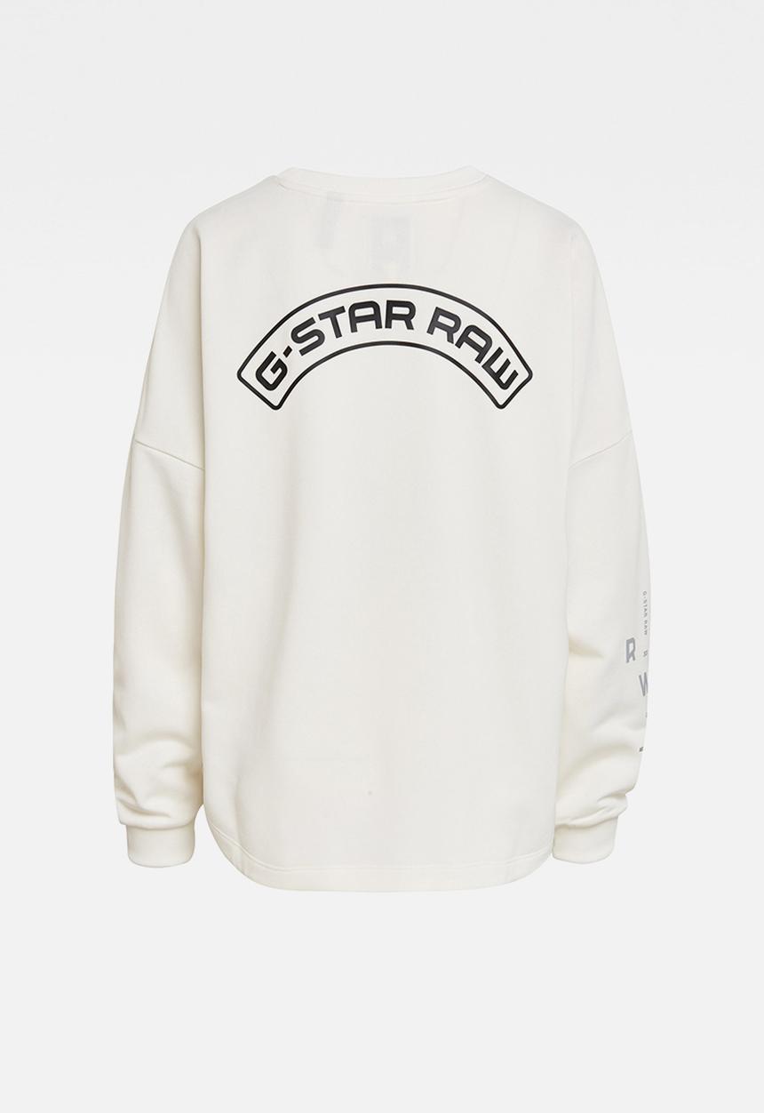 G-STAR - Multi gr relaxed sweat - milk