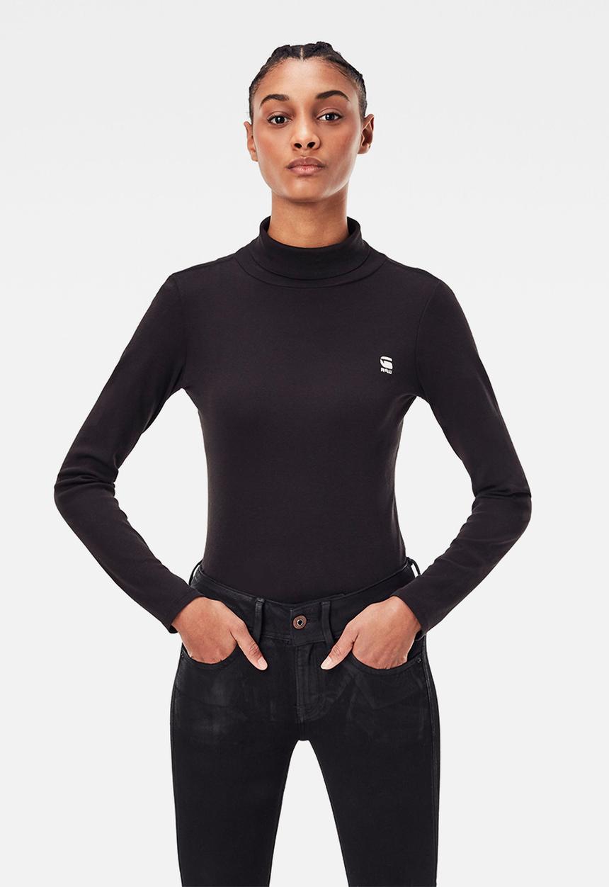G-STAR - Xinva slim turtle tee - black