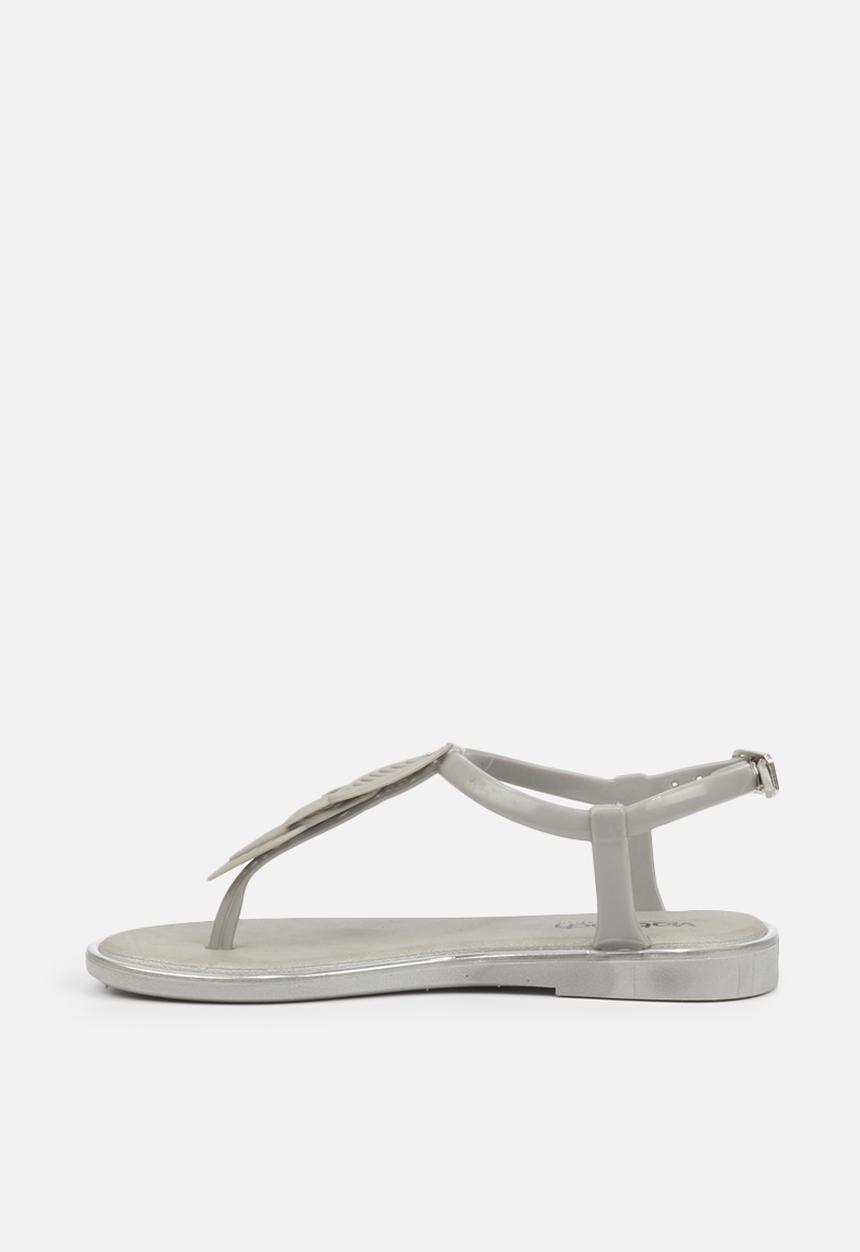 Viabeach - Girls marble sandal - silver