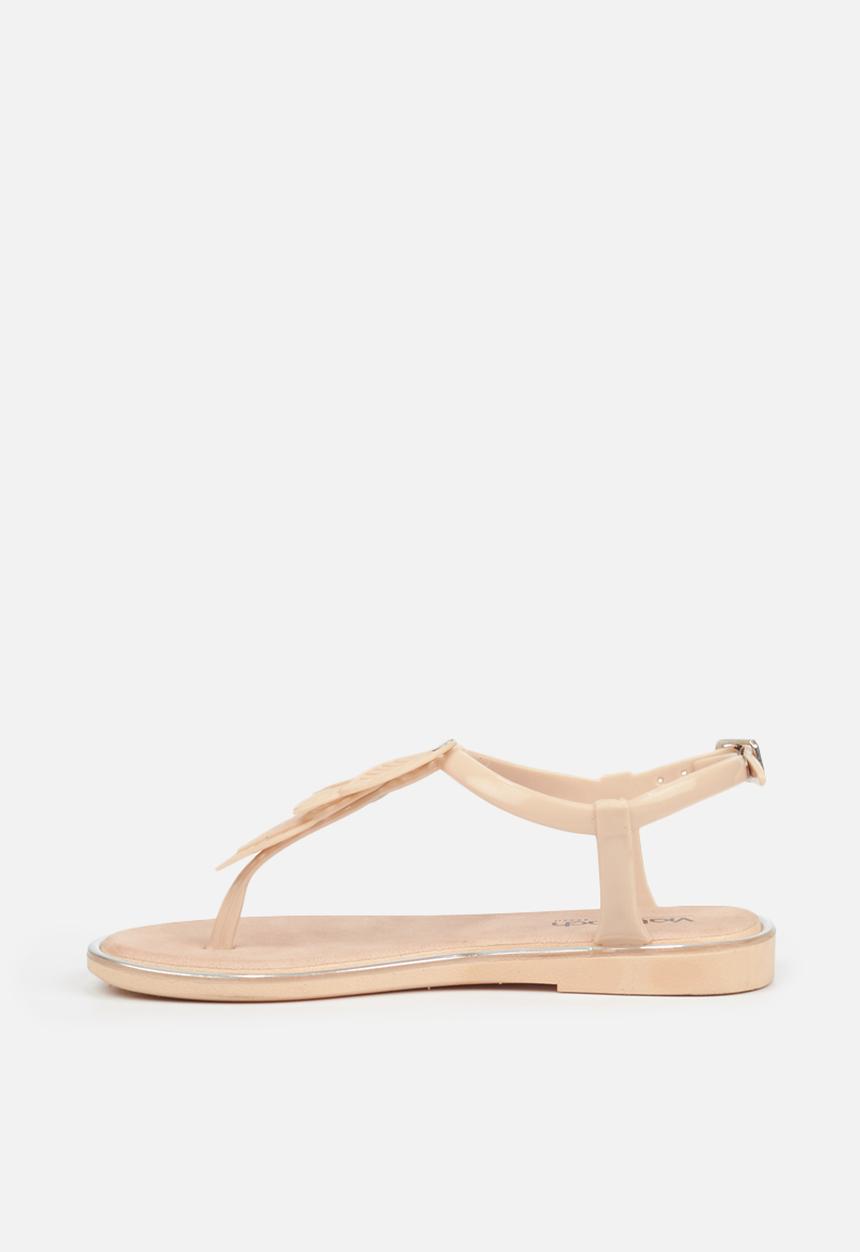 Viabeach - Girls marble sandal - neutral
