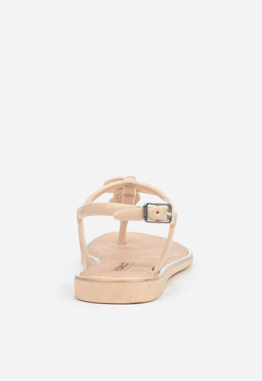 Viabeach - Girls marble sandal - neutral