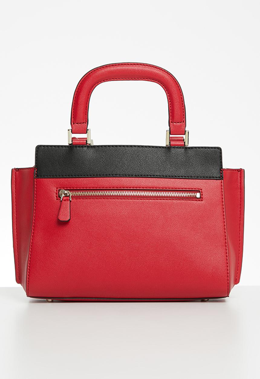 GUESS - Noelle small elite tote - red 