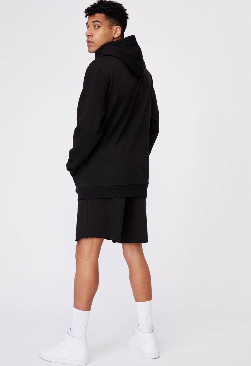 Factorie - Oversized nasa hoodie - black